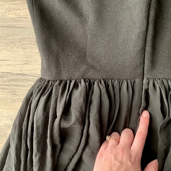 Dress the Population Alicia Black Midi Flare Dress - Picture 7 of 8